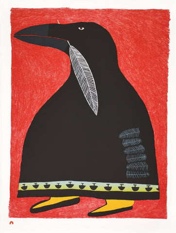 TIRAGE ORIGINAL DE 2024 (UN SEUL) par NINGIUKULU TEEVEE *26 Ancient Raven*