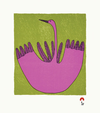 PREUVE D'IMPRESSION ORIGINALE DE 2024 (UNE SEULE) par NINGIUKULU TEEVEE *Blossoming Bird 2022*