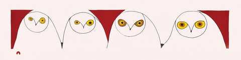 2024 PREUVE D'IMPRESSION ORIGINALE (UNE SEULE) par NINGIUKULU TEEVEE *21 Owl's Illusion*