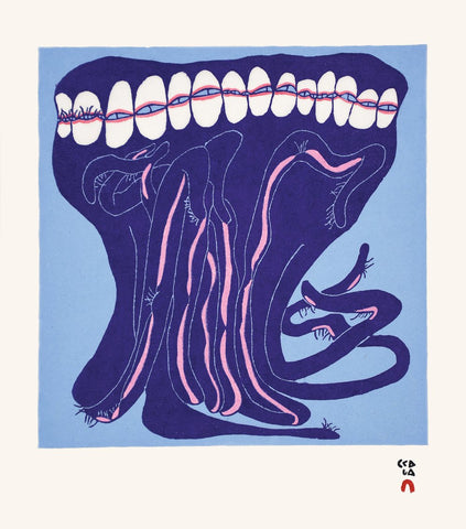 2024 IMPRESSION SHUVINAI ASHOONA *Poulpe violet 13*