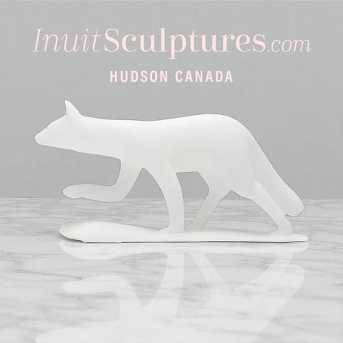 Renard arctique 14" par Kuzy Curley *Snoop*