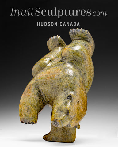 Ours dansant 2 voies 12" par Isaaci Petaulassie * Coeur King Size *