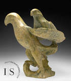 Faucon et ami VINTAGE 16" par Lyola Kingwatsiak *CoinBit*