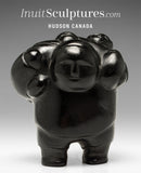 VINTAGE 4" Mère et Enfant par Barnabus Arnasungaaq *L'avenir est là*