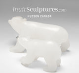 7" Polar Bear & Cub by Peter K. *Polar Puffs*