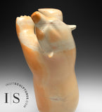 Ours dansant SIGNATURE 20" par Ashevak Adla *Pudding au caramel*