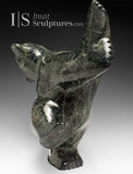 Ours dansant SIGNATURE 14" par Elite Carver Nuna Parr *Tire-bouchon*