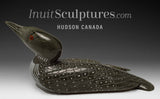 12" SIGNATURE Loon par Jimmy Iqaluq *Emballeur*