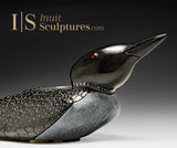 20" SIGNATURE Loon by Jimmy Iqaluq *Swimmer*