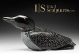 16" SIGNATURE Loon by Jimmy Iqaluq *Paddy*