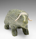 RESERVED** 6" Muskox by Mathew Tikivik *Tundra King*