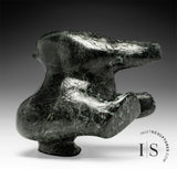 Ours dansant à dos arqué SIGNATURE 10" par Nuna Parr *Opale noire* À PORTÉE DE MAIN$$