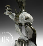 Aigle de 11 pouces avec poisson par Pits Qimirpik *Remuez la queue* DERNIER AIGLE