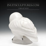 Hibou SIGNATURE 7" par Manasie Akpaliapik *Vanille*