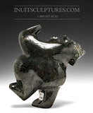 8.5" Two Way Diving Bear by Ottokie Samayualie