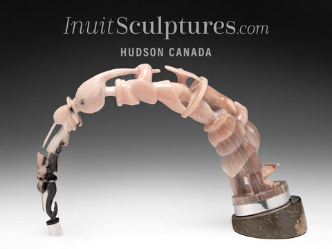 Déesse Sedna 11" par Ruben Komangapik *Broderie* CHOIX DU CONSERVATEUR