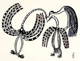 1967 PARLER DES OISEAUX de Lucy Qinnuayuak