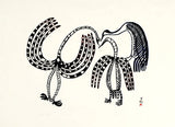 1967 PARLER DES OISEAUX de Lucy Qinnuayuak