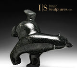 Ours dansant bidirectionnel SIGNATURE 16" par Ashevak Adla *Marcus*