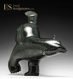 Ours dansant bidirectionnel SIGNATURE 16" par Ashevak Adla *Marcus*