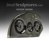 Famille inuite 10" par Ohito Ashoona *Nature's Way*