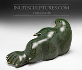 Morse vert joyeux 7" par le célèbre Jimmy Iqaluq