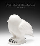 Hibou SIGNATURE 7" par Manasie Akpaliapik *Vanille*