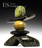 Inukshuk multicolore 16" Paul Bruneau