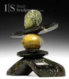 Inukshuk multicolore 16" Paul Bruneau