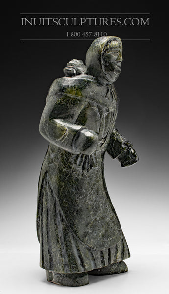 Mère et enfant 12" de Pits Qimirpik