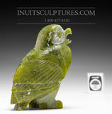 Hibou SIGNATURE 6" par Pitseolak Qimirpik *Raptor Life*