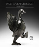 10" Dark Dancing Goose by Pudlalik Shaa