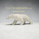 Ours polaire en marche de 35,5 cm (14 pouces) par Paul Malliki *Walkabout*