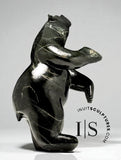 28" Dancing Bear by Adamie Qaumagiaq "Nightfall" CURATOR'S CHOICE