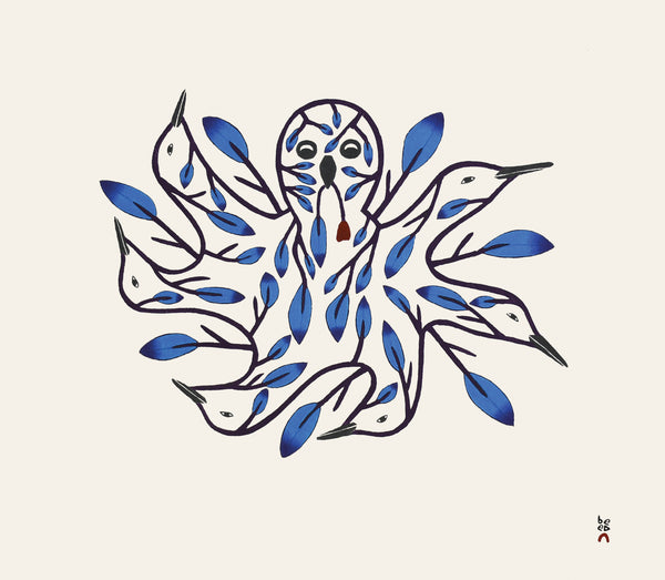 2025 Camouflaged Birds by QAVAVAU MANUMIE