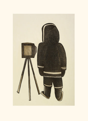 2025 Peter Pitseolak Ajjiliuriji (Peter Pitseolak Taking Pictures) by PEE ASHEVAK
