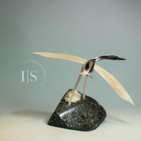 RESERVED** 9” Crane Bird by Derrald Taylor