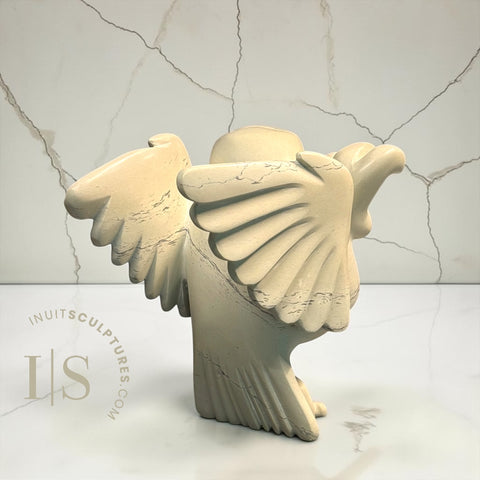 CURATOR'S CHOICE  12" SIGNATURE Dancing Goose by Toonoo Sharky *Meandering*