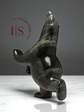 23" SIGNATURE  Dancing Bear by Ashevak Adla *Grandstand*