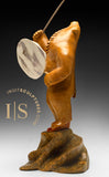 Ours dansant tambour 13" par Derrald Taylor *Standing Proud*