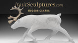 12" SIGNATURE  Caribou by Esau Kripanik