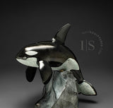 BALEINE ORQUE SIGNATURE de 25 cm par Derrald Taylor *Franchir l'obstacle*