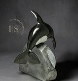 BALEINE ORQUE SIGNATURE de 25 cm par Derrald Taylor *Franchir l'obstacle*