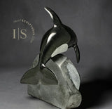 BALEINE ORQUE SIGNATURE de 25 cm par Derrald Taylor *Franchir l'obstacle*