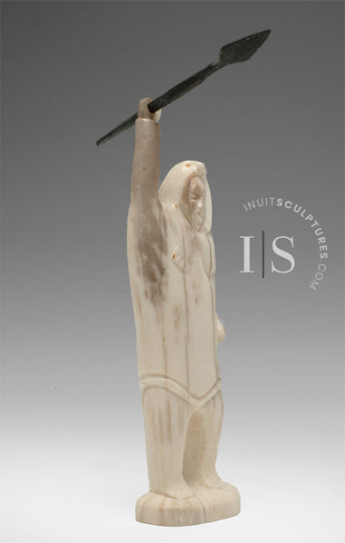 5" Hunter with Harpoon by Harrison Miklahook Jr. *Charge!*