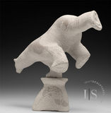CURATOR'S CHOICE 8" Running Bear by Esau Kripanik *Strikes*