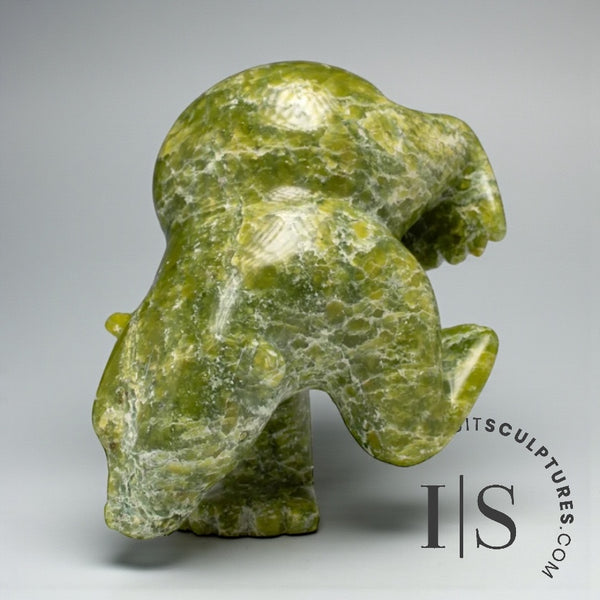 5" Dancing Bear by Markoosie Papigatok *Freshwater Pearl*