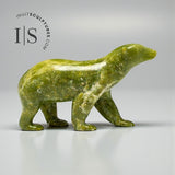 VINTAGE** 7" Green Bear by Henry Evaluardjuk, ca. mid-1980s RCA