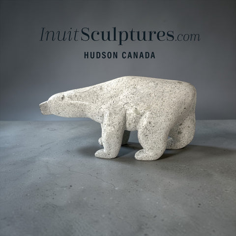 GRAND CŒUR 34" Ours qui marche par Moe Kolola *Poivre et Sel*