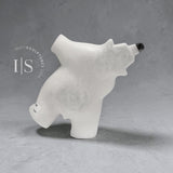 Ours dansant 8" de David Shaa *Tour penchée de Pise*
